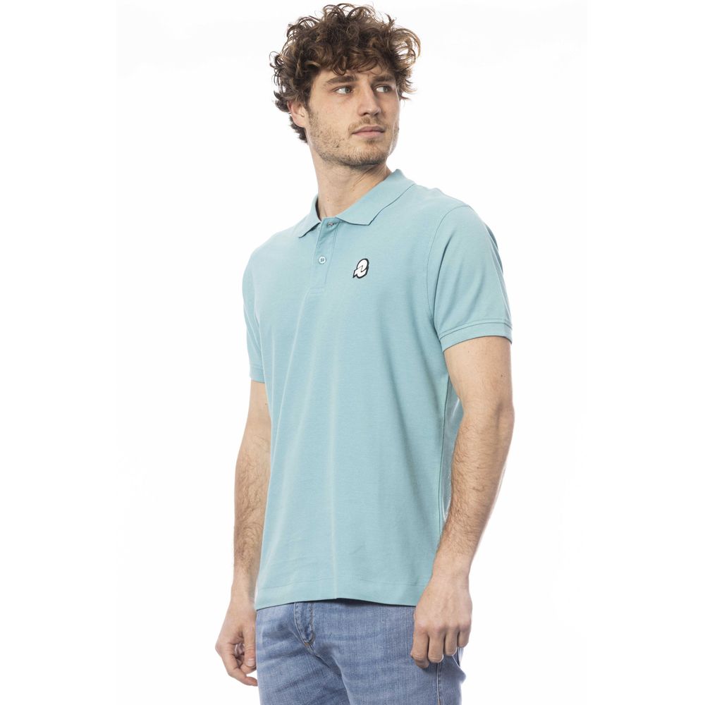 Invicta Elegantes hellblaues Poloshirt