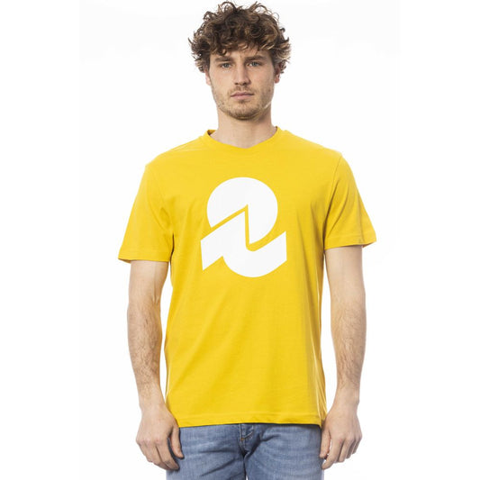 Invicta Sunny Yellow Rundhals-Logo-T-Shirt