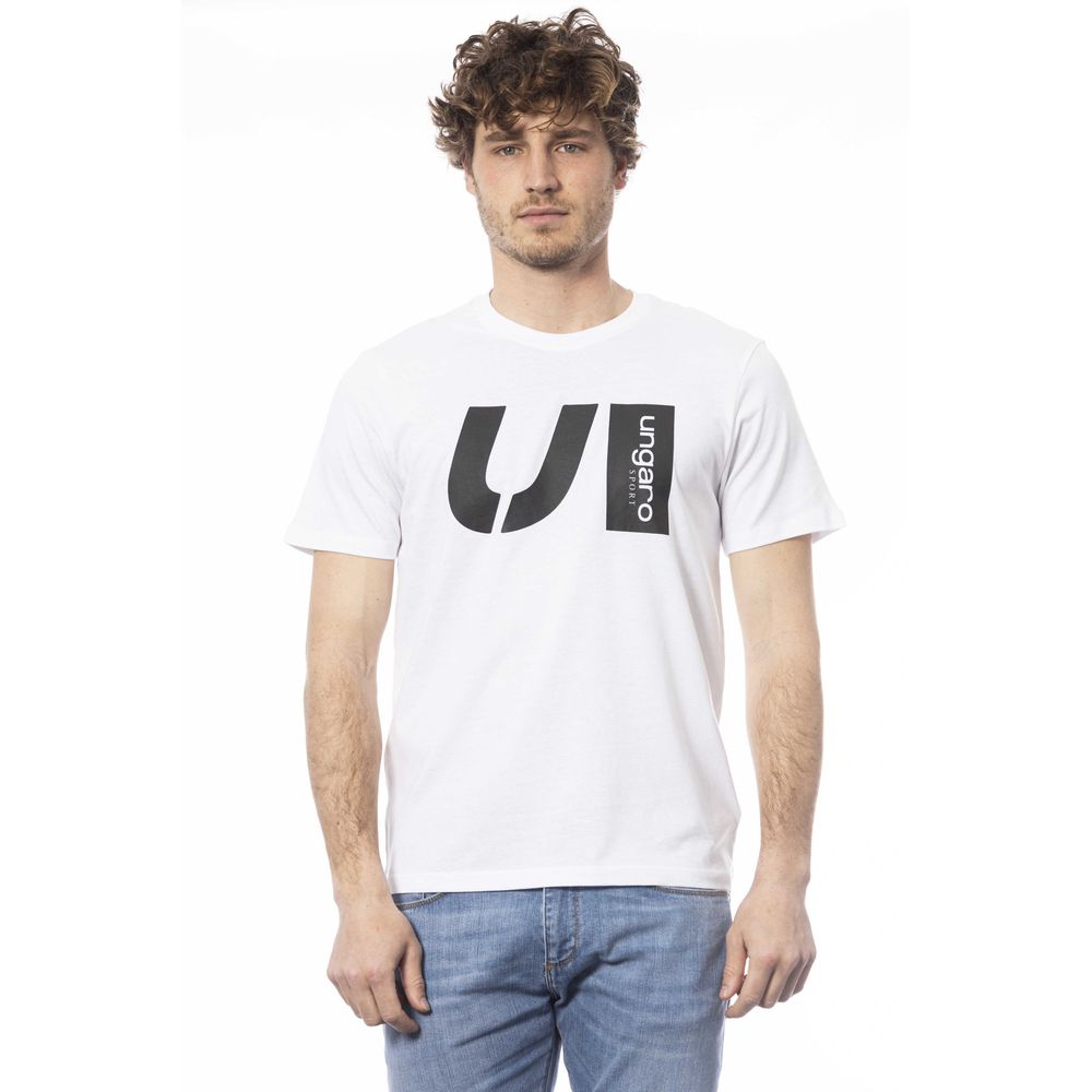 Ungaro Sport Elegantes Baumwoll-T-Shirt mit Rundhalsausschnitt