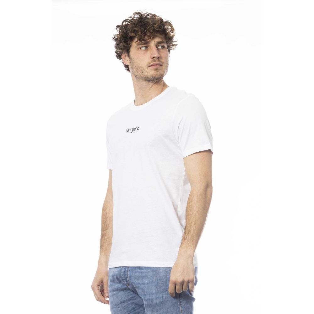 Ungaro Sport Elegantes Logo-T-Shirt mit Rundhalsausschnitt