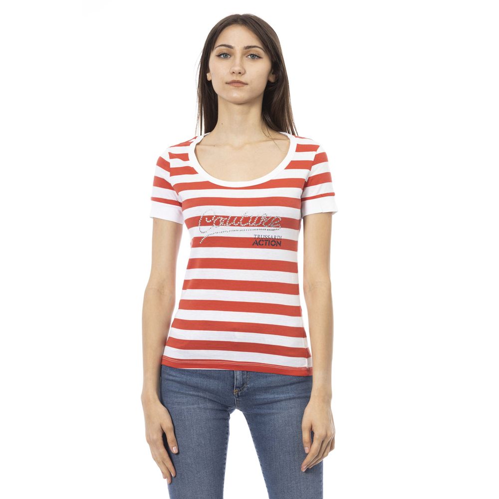 Trussardi Action Multicolor Cotton Women Top