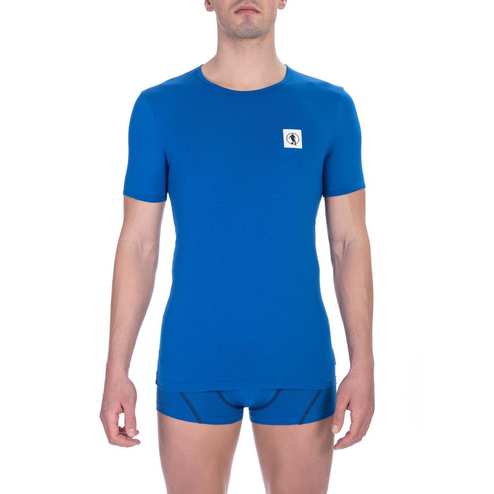 Bikkembergs Bi-Pack Elite T-Shirt mit Rundhalsausschnitt – blau