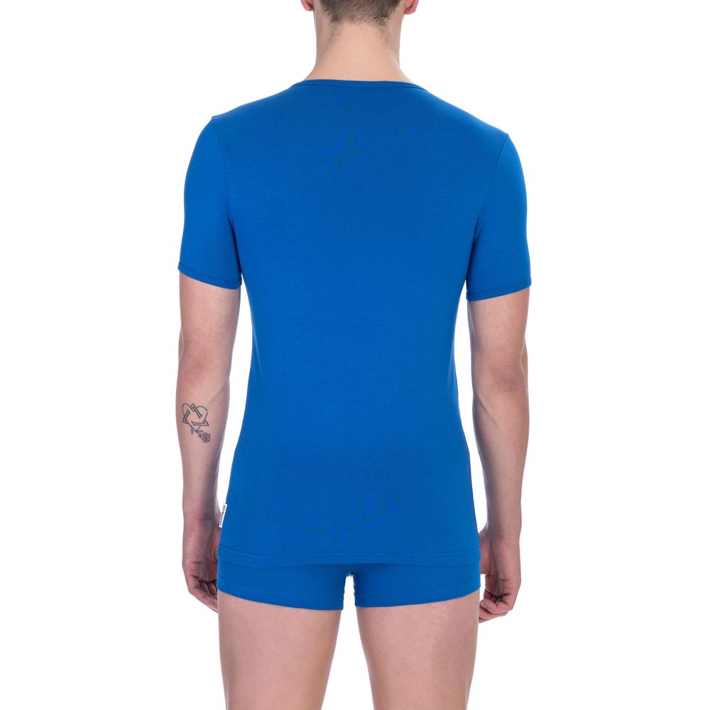 Bikkembergs Bi-Pack Elite T-Shirt mit Rundhalsausschnitt – blau