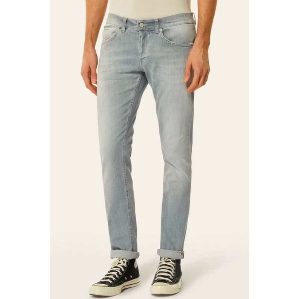 Dondup Sleek Stretch Gray Denim for Men