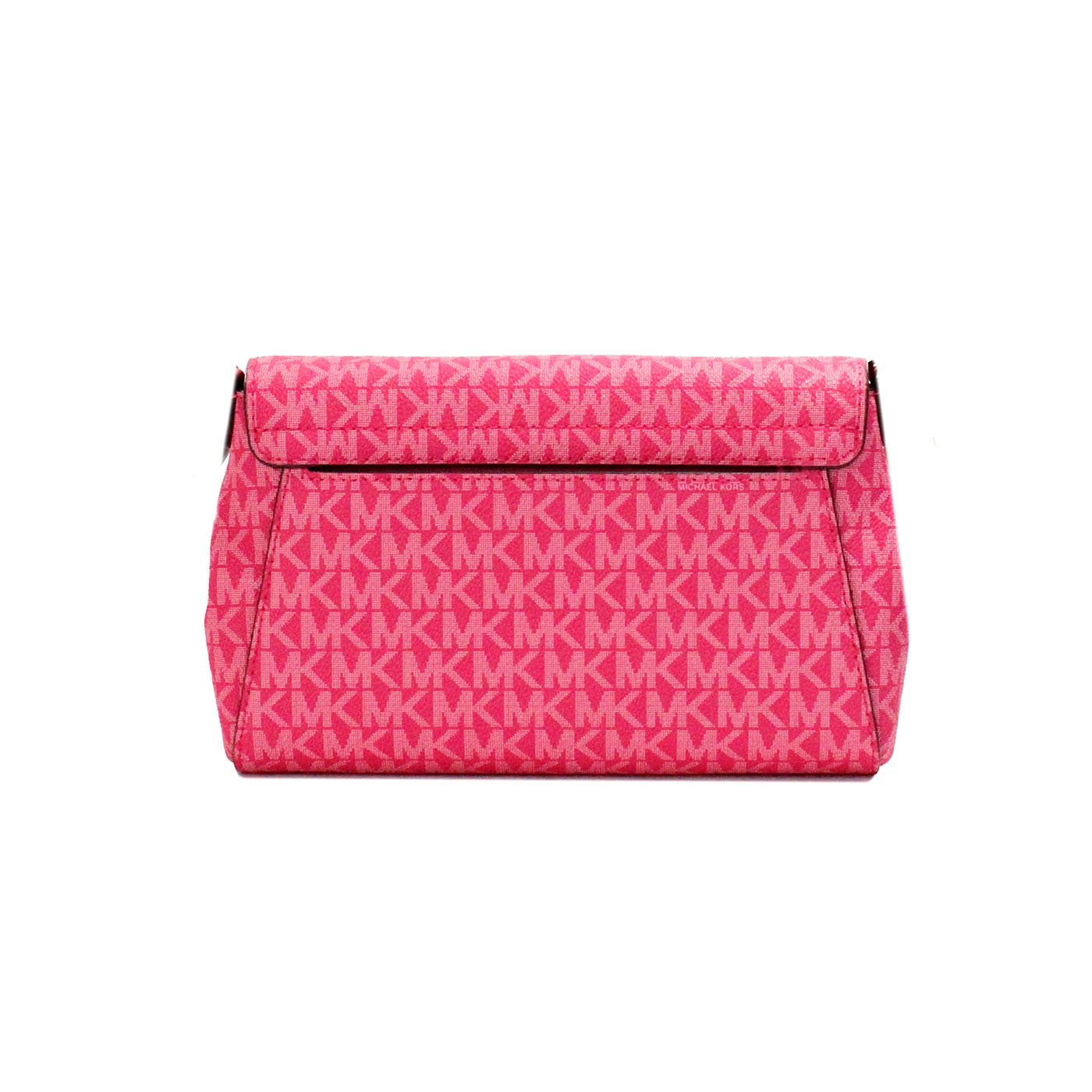 Michael Kors Jet Set Medium Electric Pink Convertible Pouchette Umhängetasche