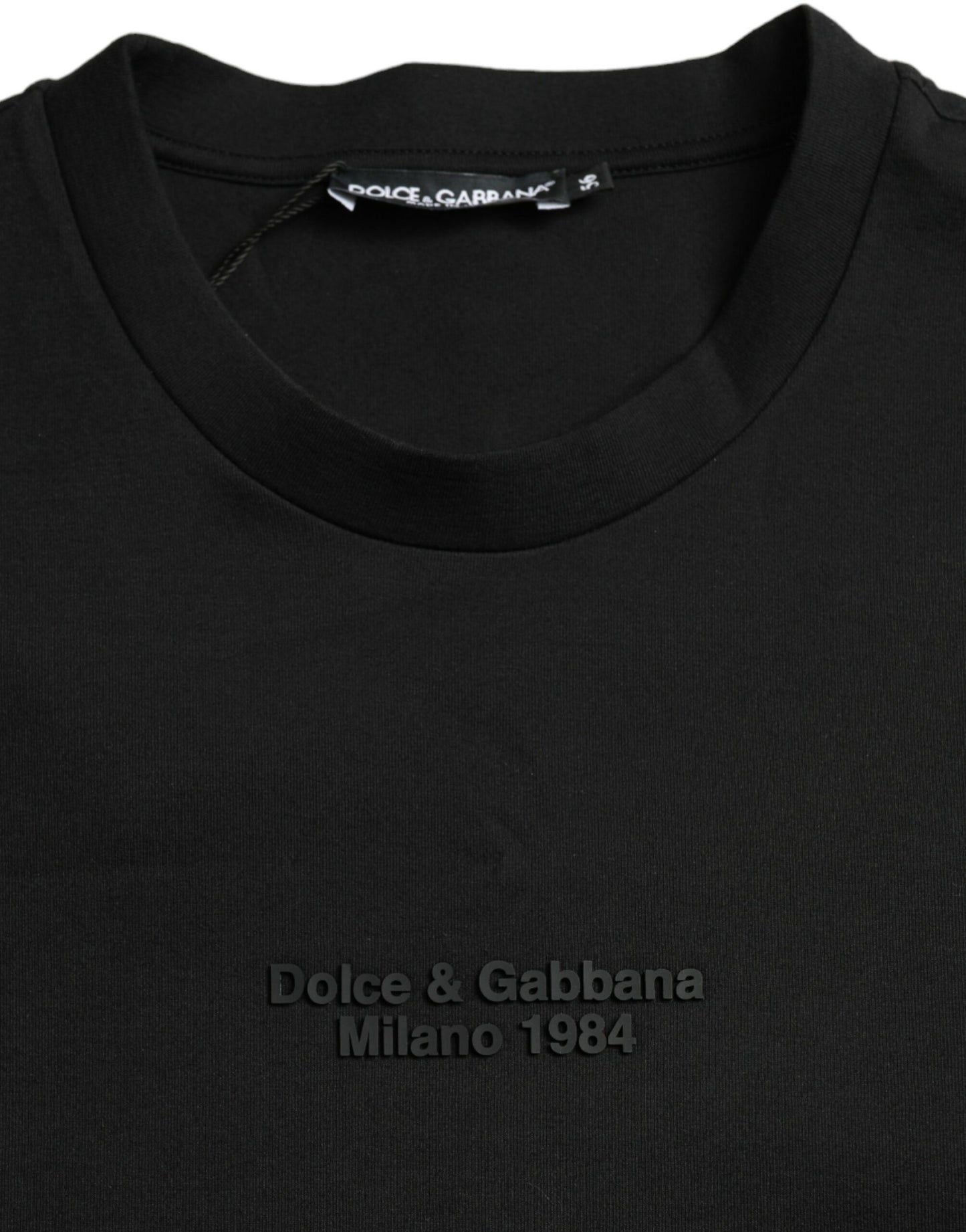 Dolce &amp; Gabbana Elegantes T-Shirt mit Rundhalsausschnitt und Leopardenmuster