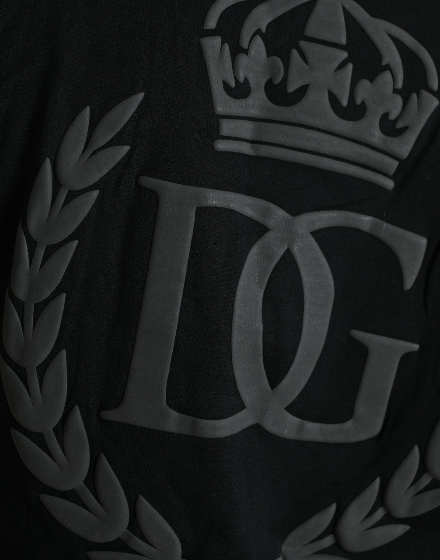 Dolce &amp; Gabbana Elegantes Baumwoll-T-Shirt mit geprägtem Logo