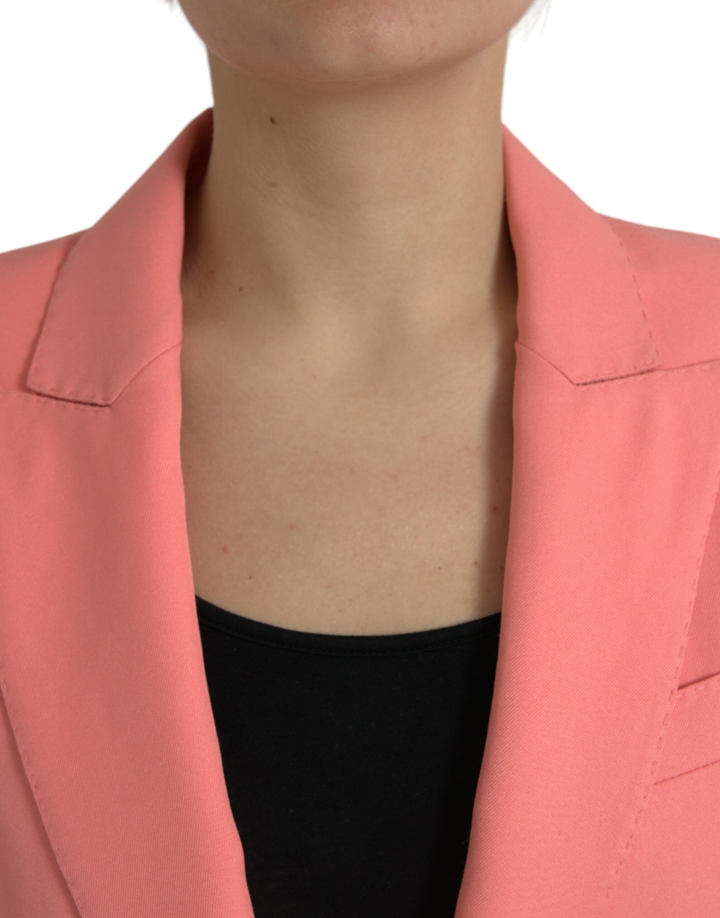 Schicker Blazer mit spitzem Revers in Rosa von Dolce &amp; Gabbana