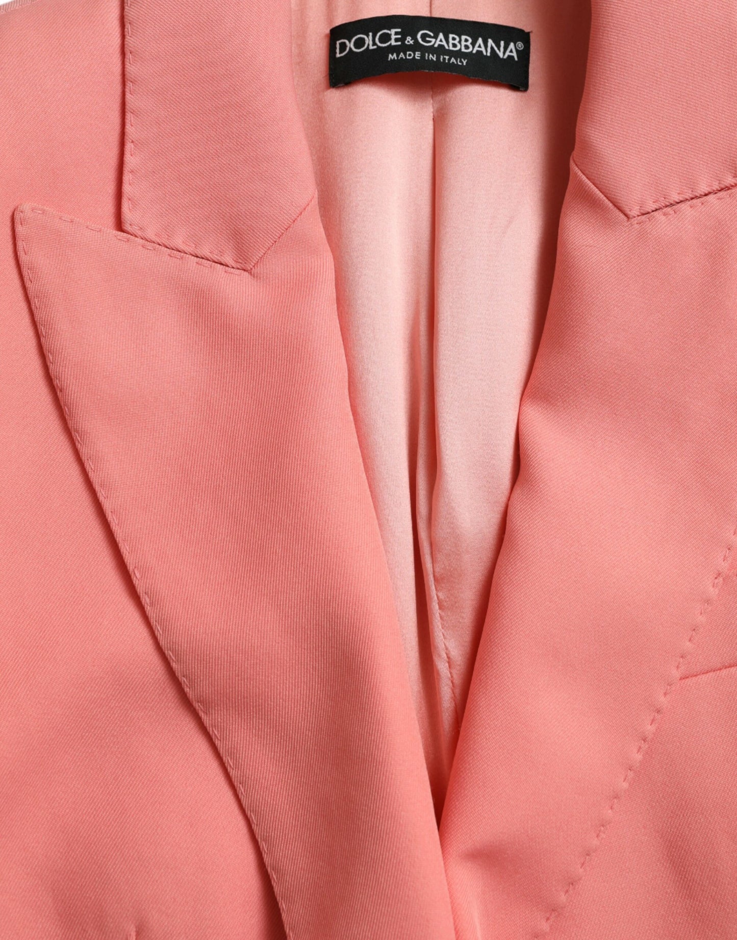 Schicker Blazer mit spitzem Revers in Rosa von Dolce &amp; Gabbana