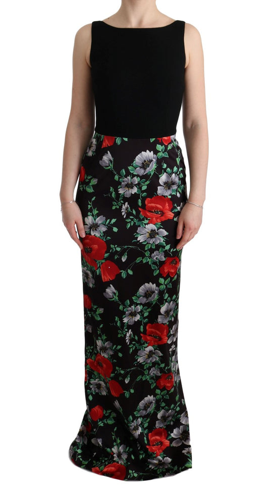 Dolce &amp; Gabbana Elegantes Etuikleid mit Blumenmuster