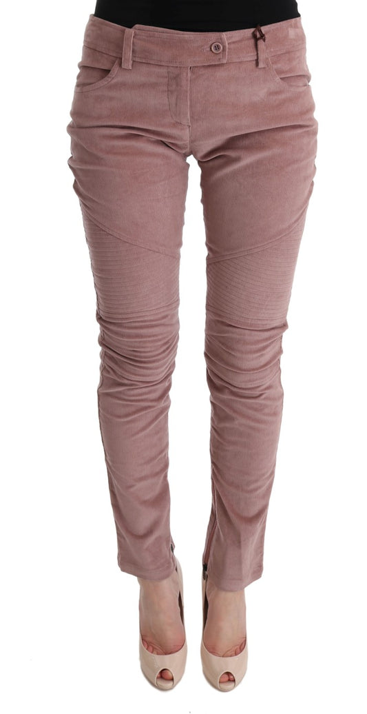 Ermanno Scervino Schicke rosa Capri-Kurzhose