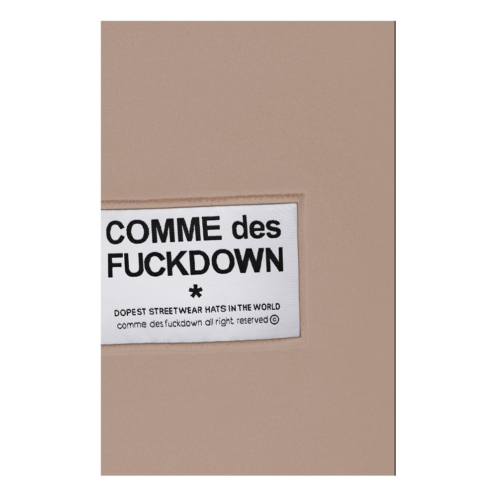 Comme Des Fuckdown Beige Cotton Jeans &amp; Pant