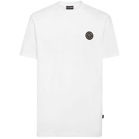 Plein Sport T-Shirt aus glatter Baumwolle mit charakteristischen Details