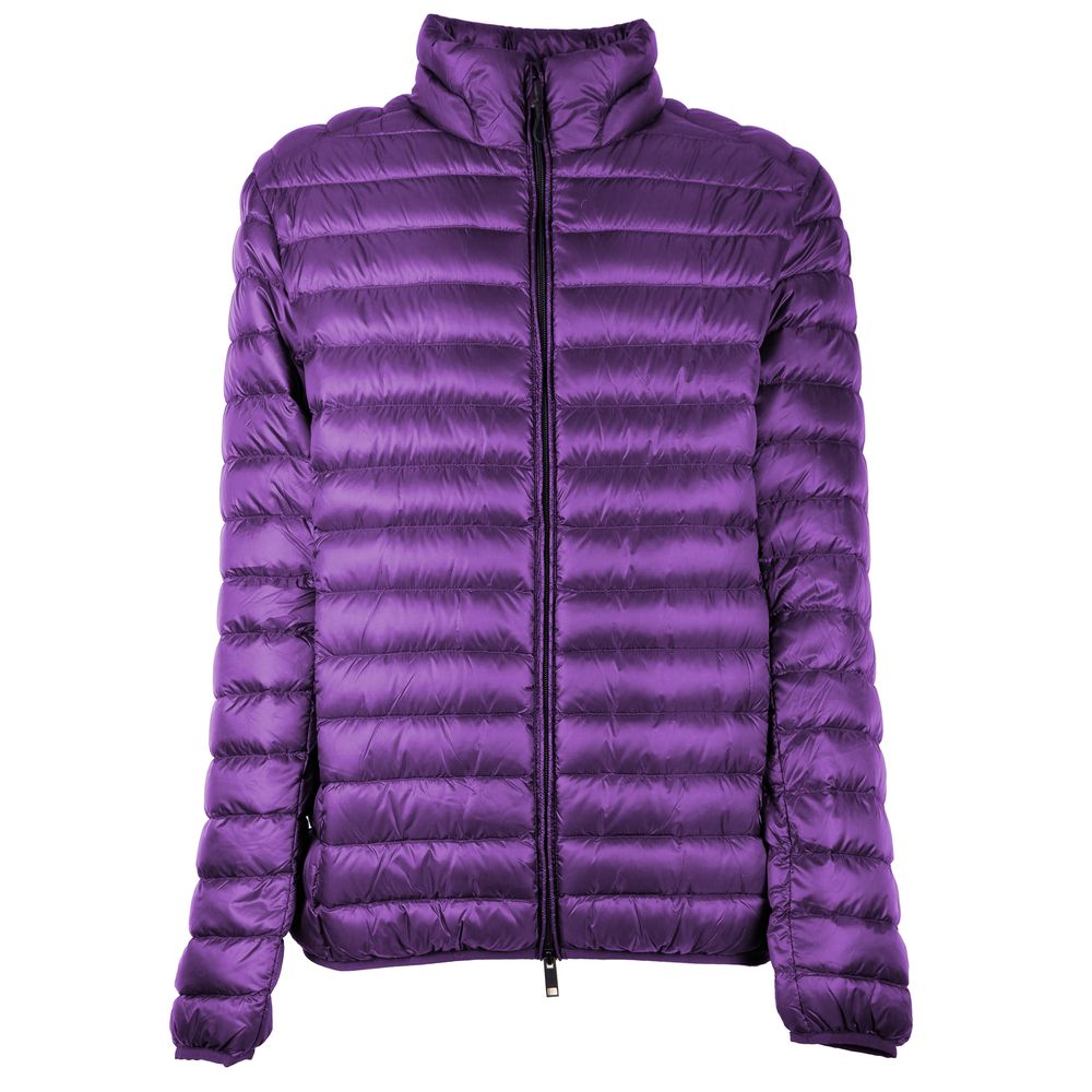 Centograms Purple Nylon Jackets &amp; Coat