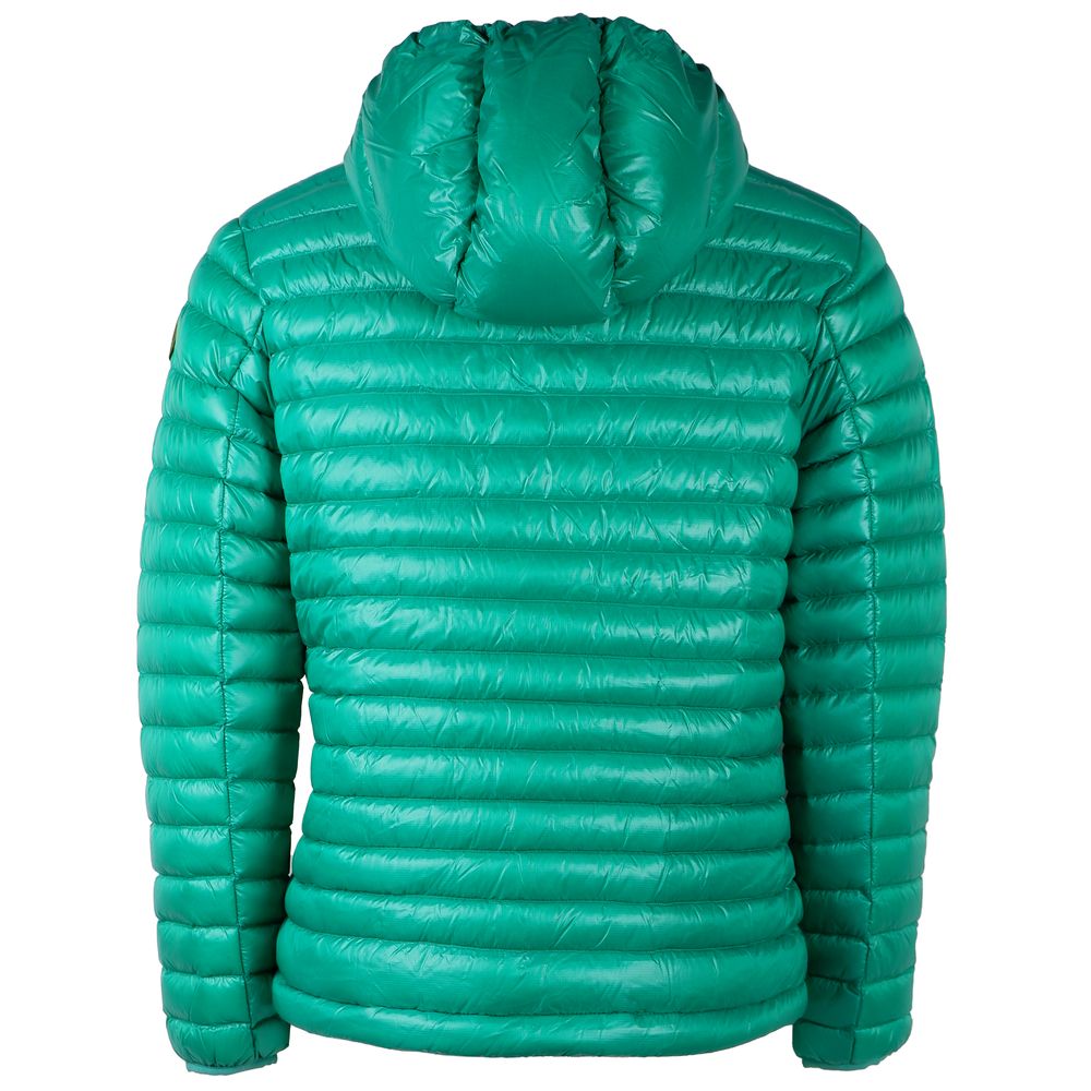 Centograms Green Nylon Jackets &amp; Coat