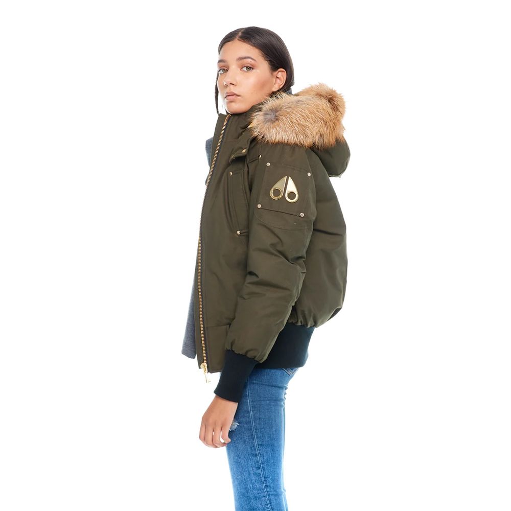 Moose Knuckles Army Nylon Jackets &amp; Coat