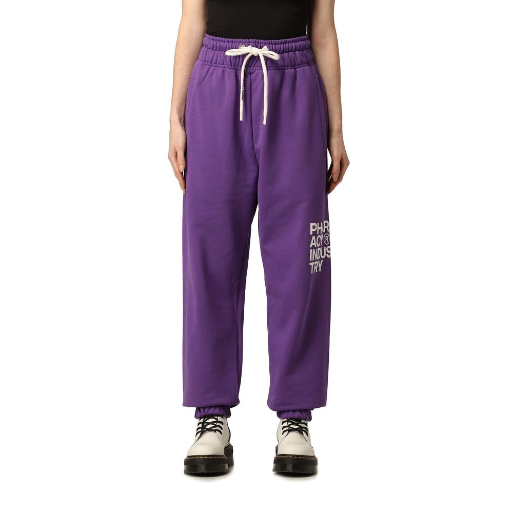 Pharmacy Industry Purple Cotton Jeans &amp; Pant