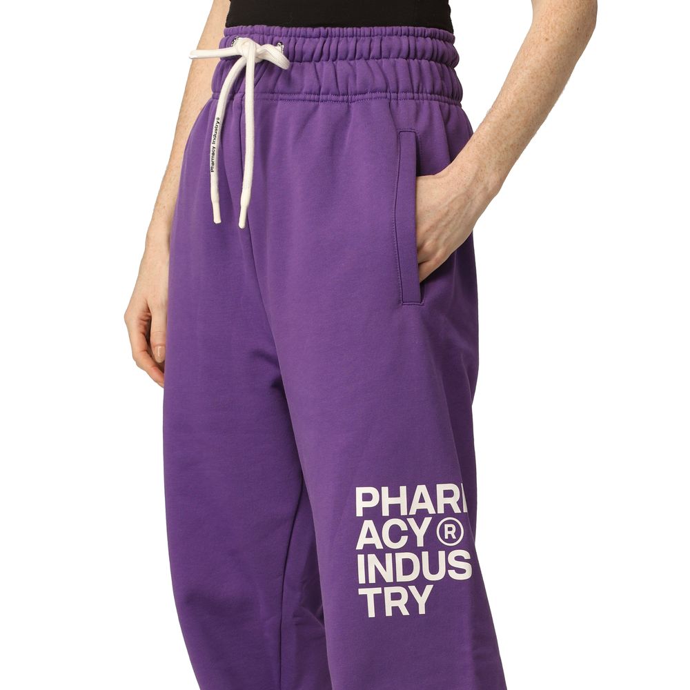 Pharmacy Industry Purple Cotton Jeans &amp; Pant