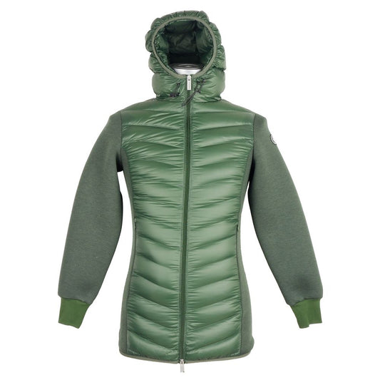 Centograms Green Nylon Jackets &amp; Coat