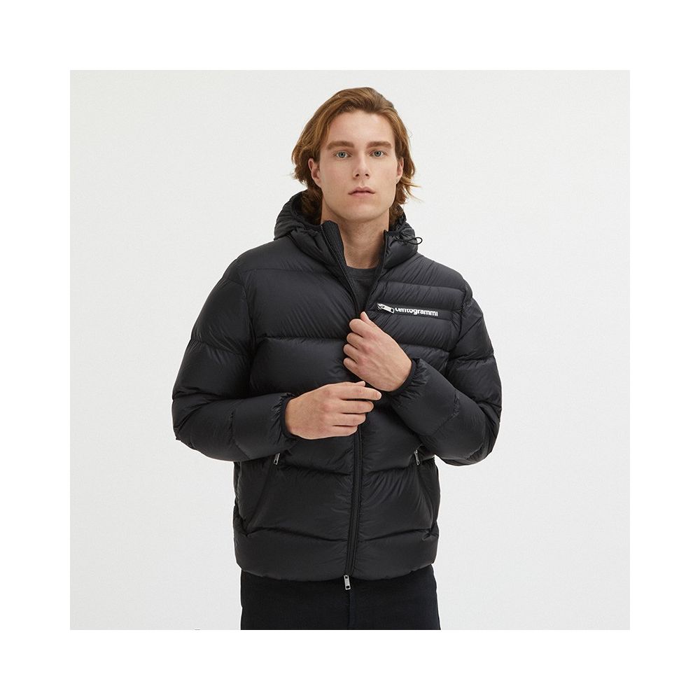 Centograms Black Nylon Jacket