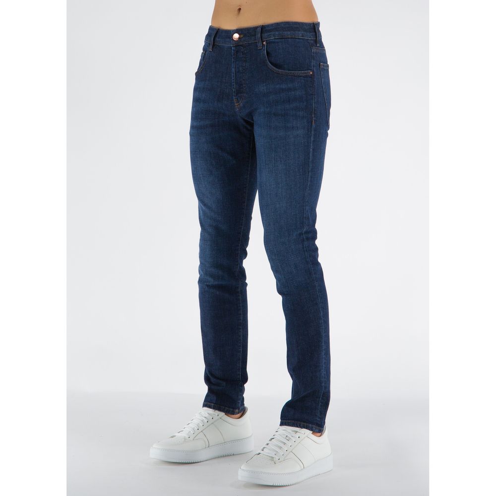 Don The Fuller Blue Cotton Jeans &amp; Pant