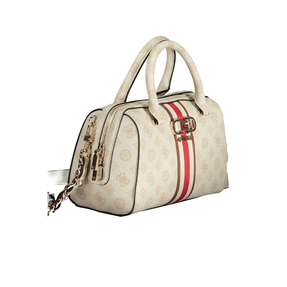 Guess Jeans Beige Polyethylene Handbag