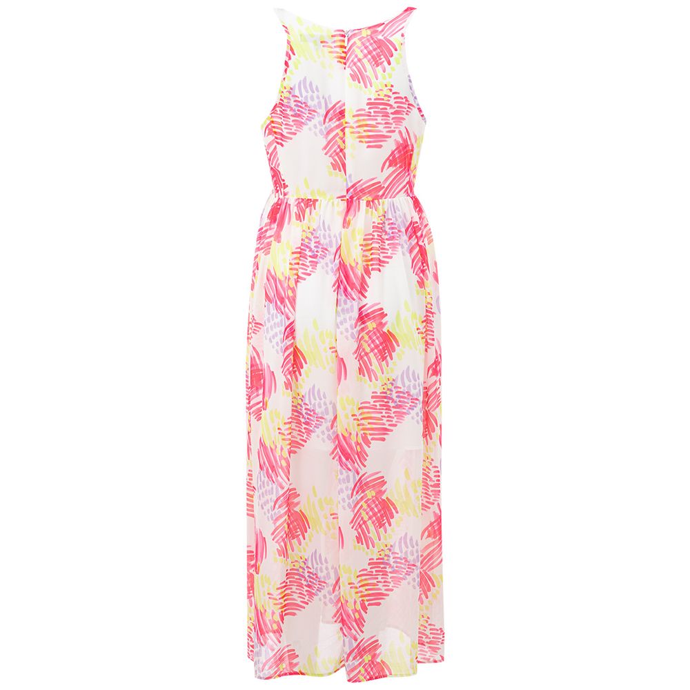 Armani Exchange Chic Pink Polyester Dress for Women