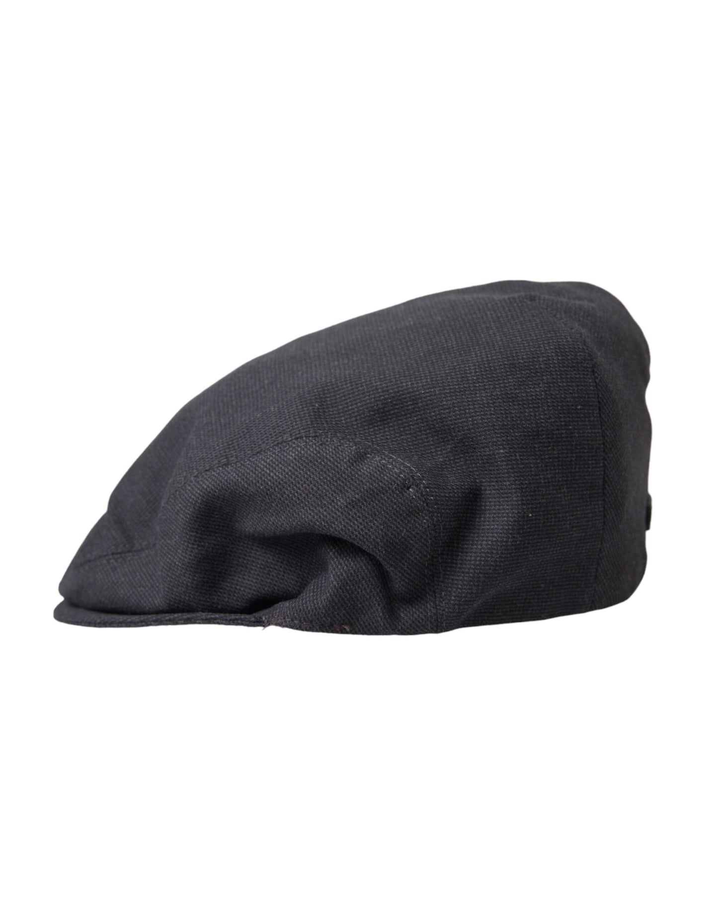 Dolce & Gabbana Gray Cotton Cloth Newsboy Hat Men