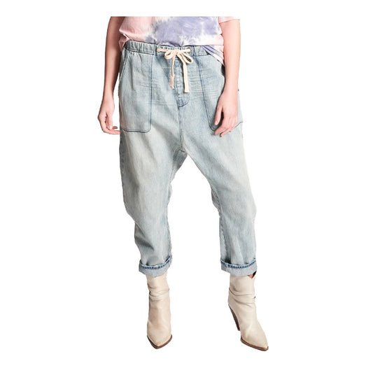 One Teaspoon – Jeans und Hose aus blauer Baumwolle