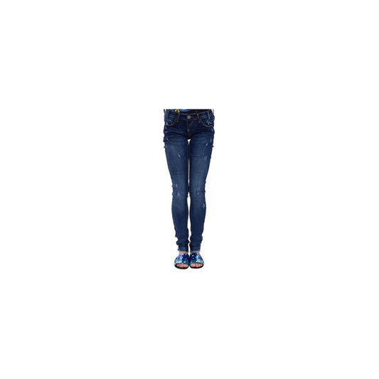 One Teaspoon – Jeans und Hose aus blauer Baumwolle