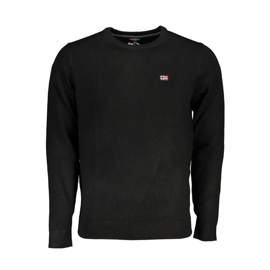 Norway 1963 Black Fabric Sweater