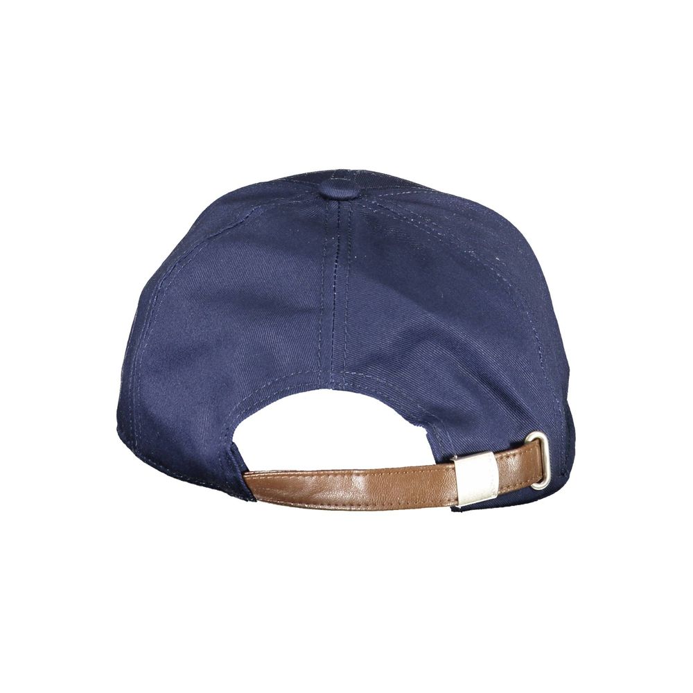 La Martina Blue Cotton Men Cap