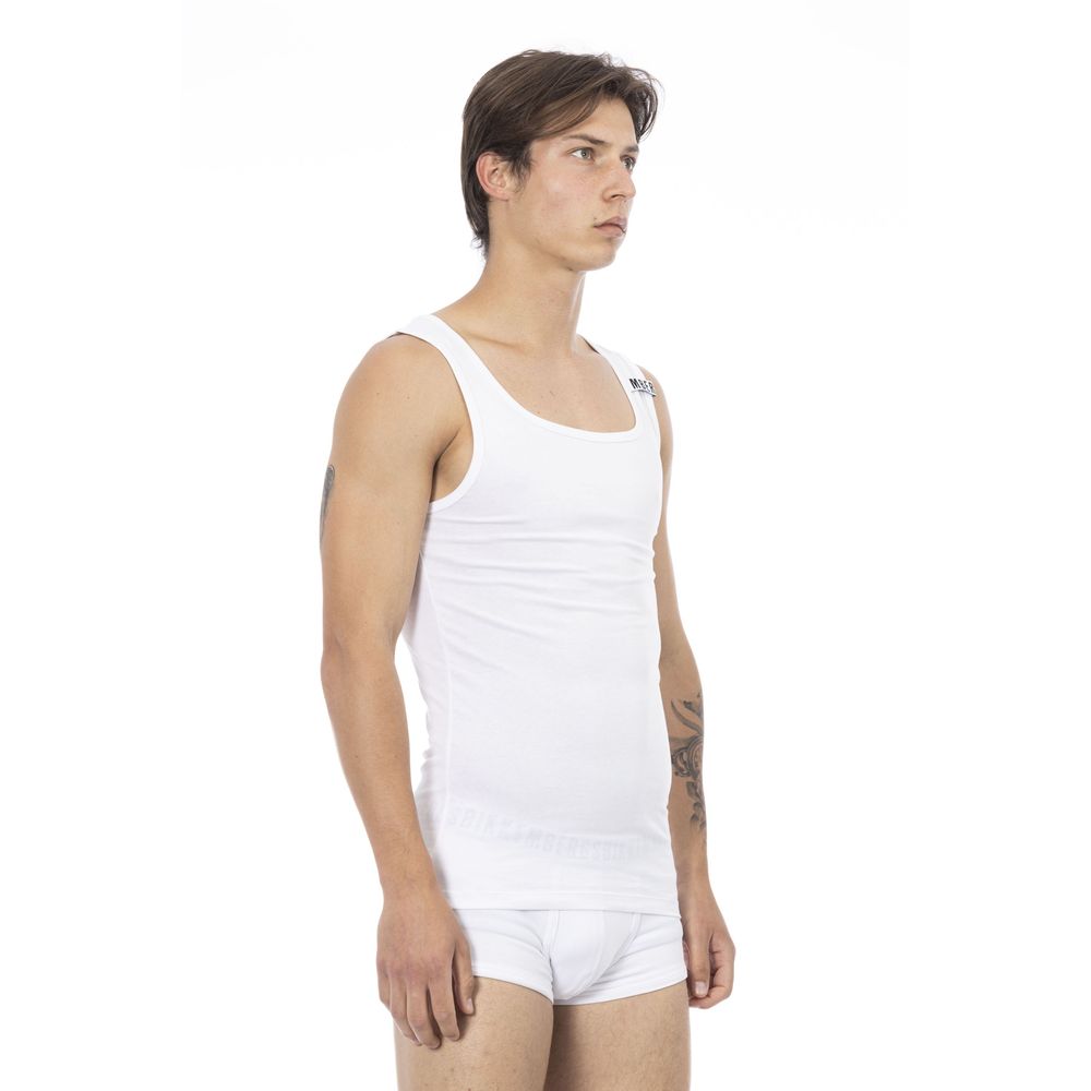 Bikkembergs Ssleek Bi-Pack Herren-Tanktop aus Stretch-Baumwolle