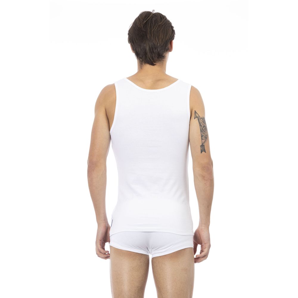 Bikkembergs Ssleek Bi-Pack Herren-Tanktop aus Stretch-Baumwolle