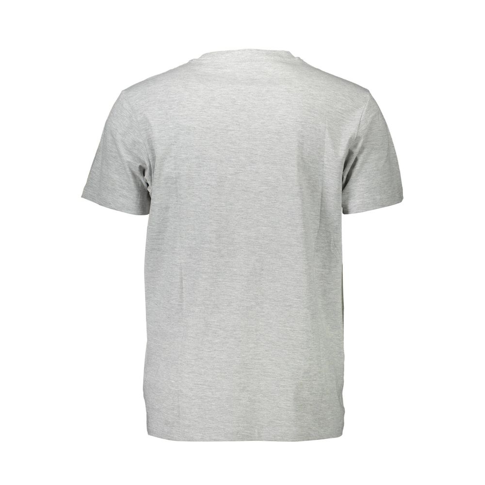 Guess Jeans Gray Cotton Men T-Shirt