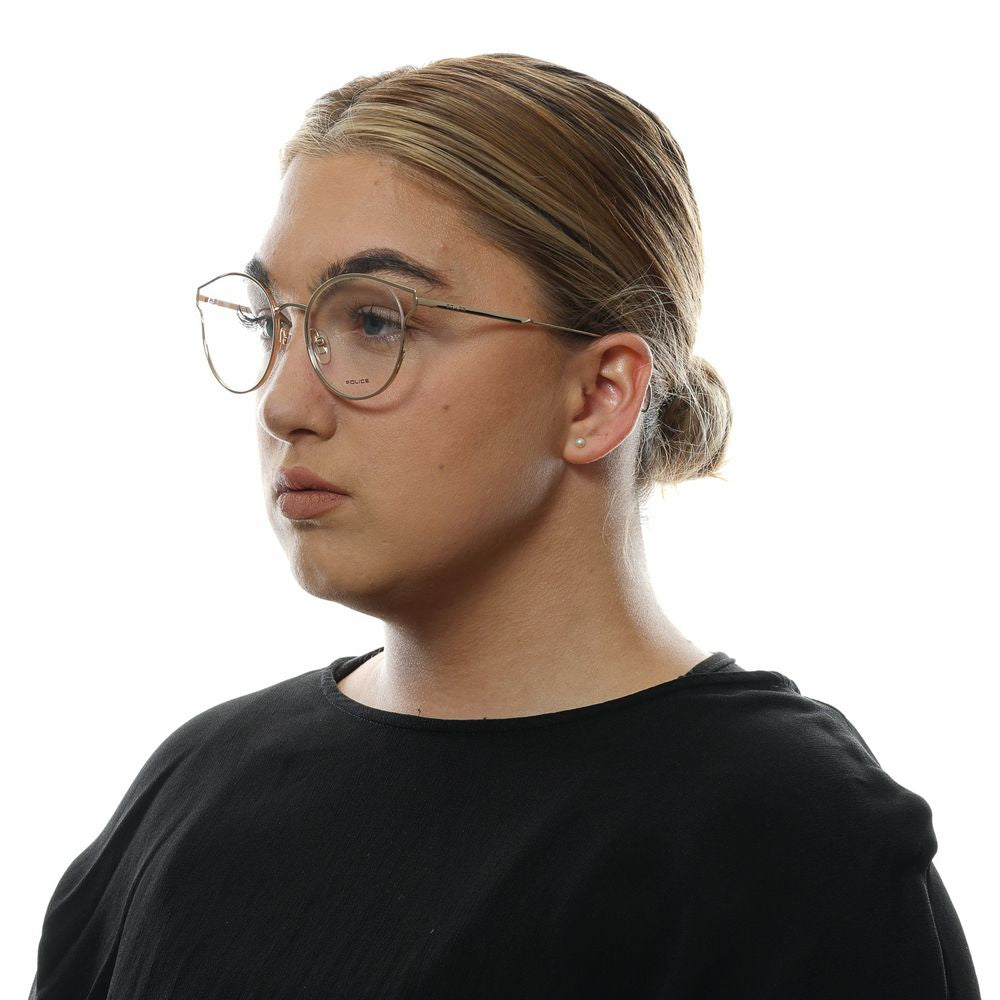 Police Rose Gold Women Optical Frames