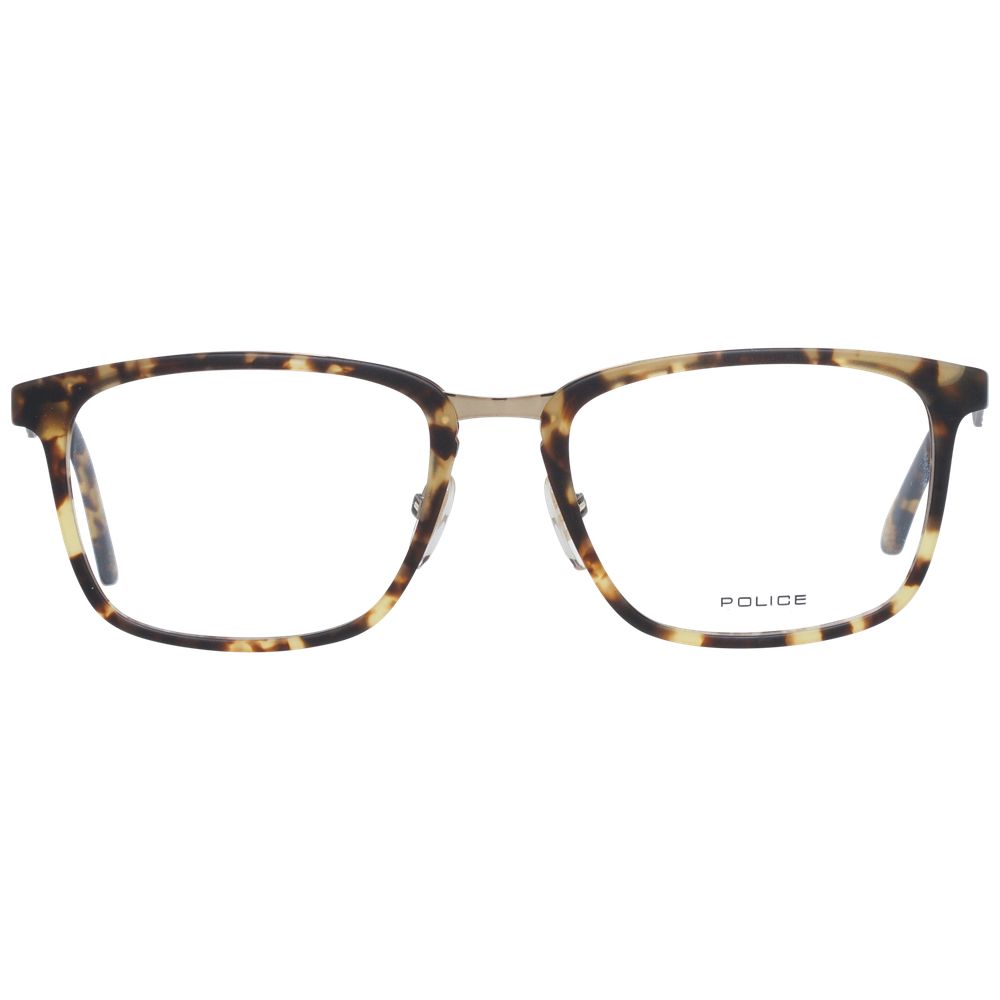 Police Brown Men Optical Frames