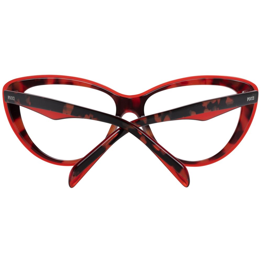 Emilio Pucci Red Women Optical Frames