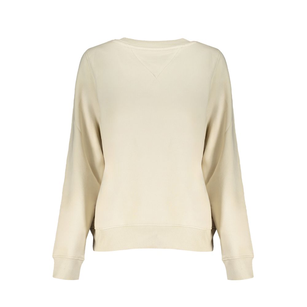 Tommy Hilfiger Beige Cotton Sweater