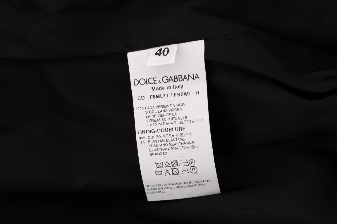 Schickes, gepunktetes Wollkleid von Dolce &amp; Gabbana