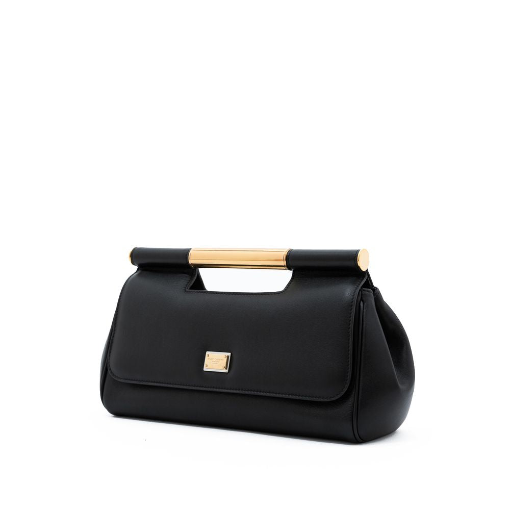 Dolce & Gabbana Black Leather Handbag