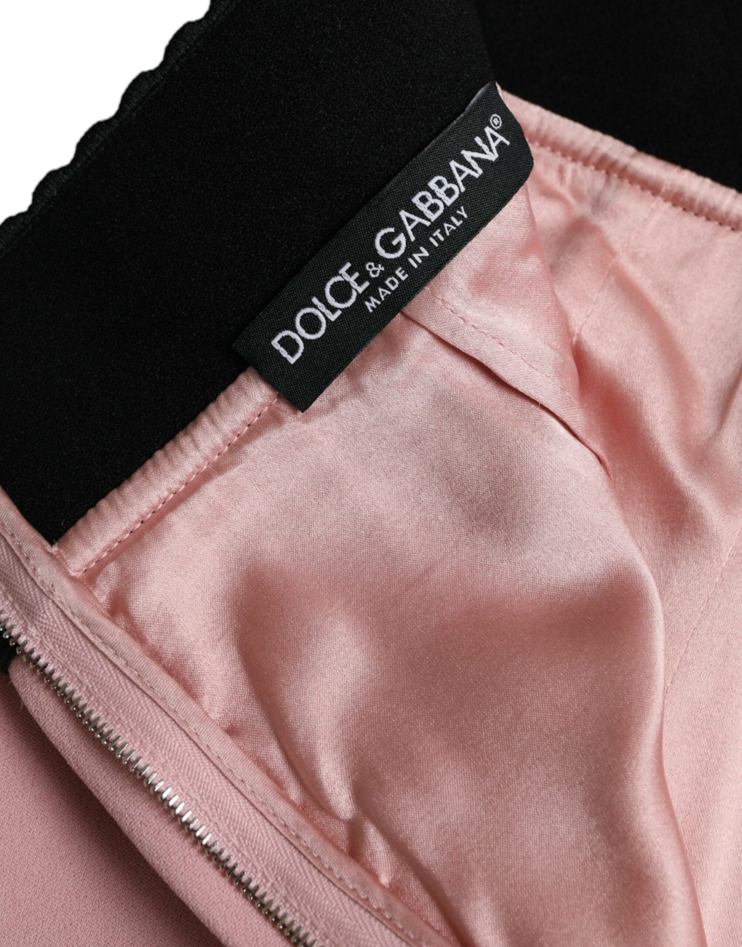 Dolce &amp; Gabbana Eleganter Bleistiftrock mit hoher Taille in Rosa