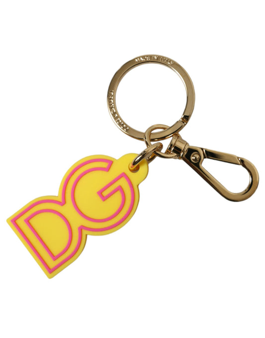 Dolce &amp; Gabbana Chic Schlüsselanhänger aus Gelbgold