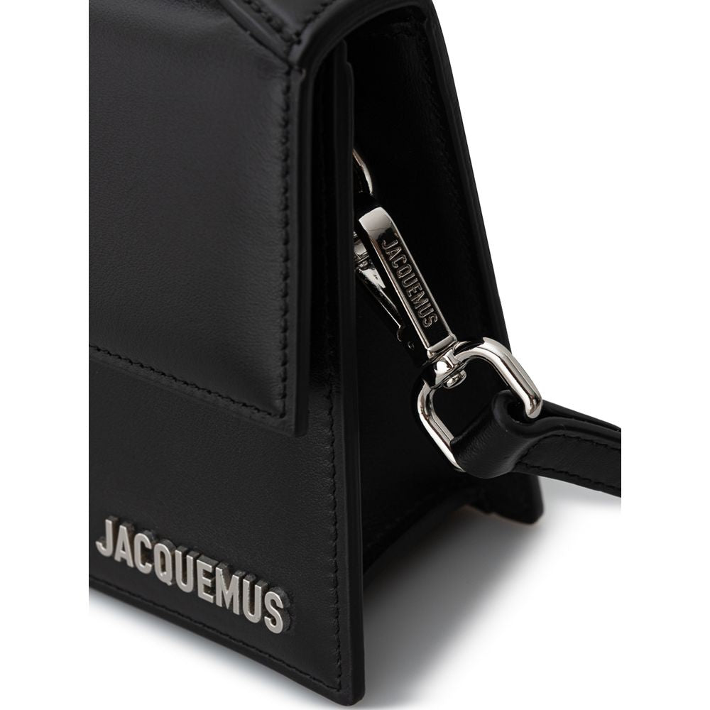 Jacquemus Black Leather Handbag