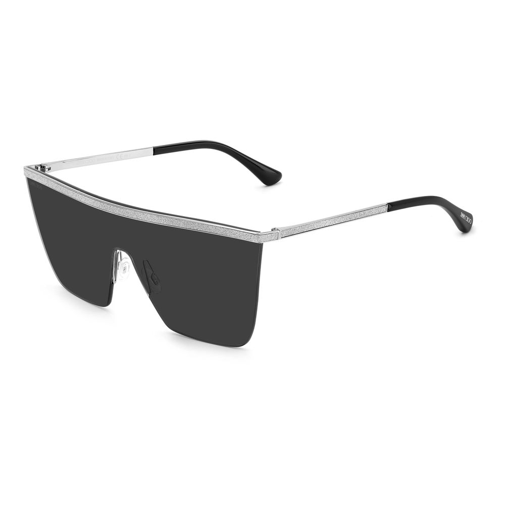 Jimmy Choo Sonnenbrille aus grauem Metall