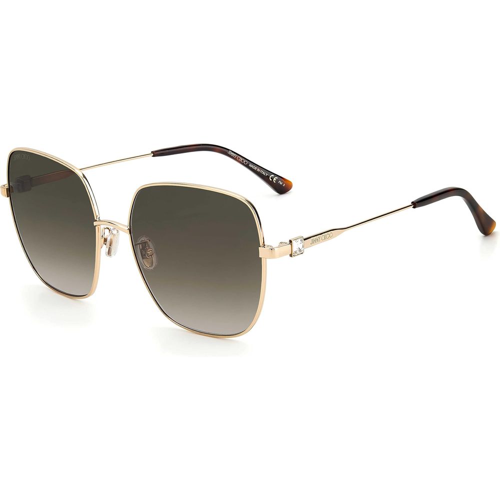 Jimmy Choo Gold Metal Sunglasses