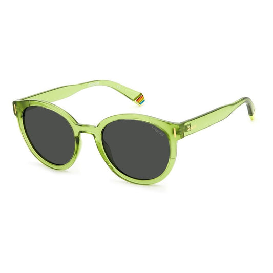 Polaroid Sonnenbrille aus gelbem Kunststoff