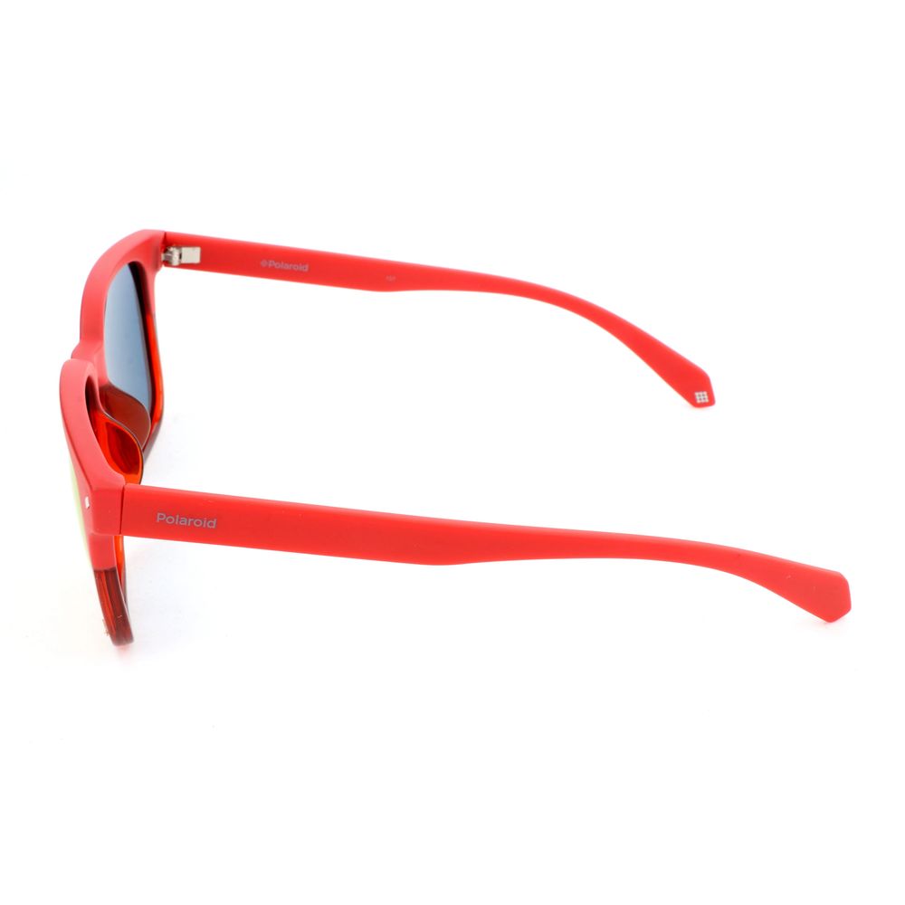 Polaroid – Rote Sonnenbrille aus Polycarbonat