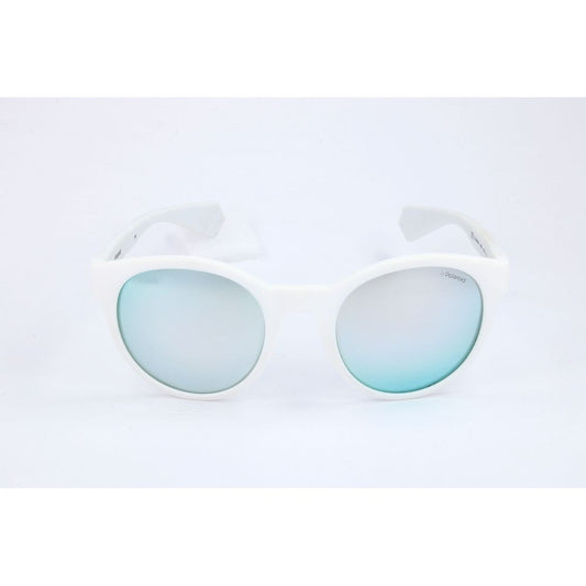 Polaroid Sonnenbrille aus weißem Gummi