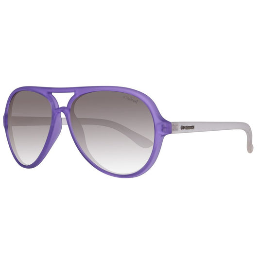 Polaroid – Lilafarbene Acetat-Sonnenbrille